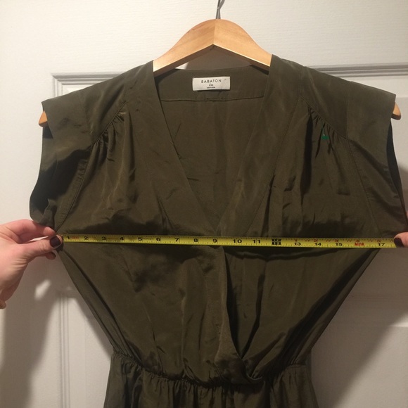 Aritzia Babaton Corbett Romper in Strap Green XS - Picture 11 of 11